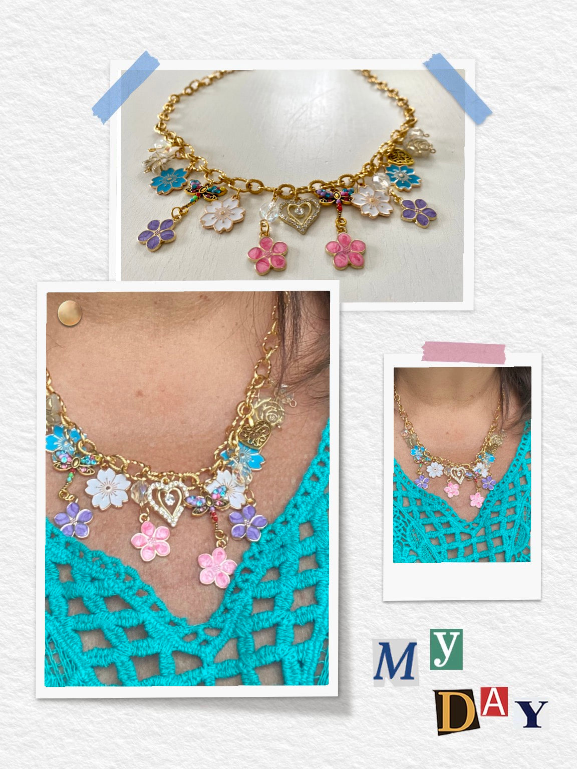 Collier Breloques Tropicana