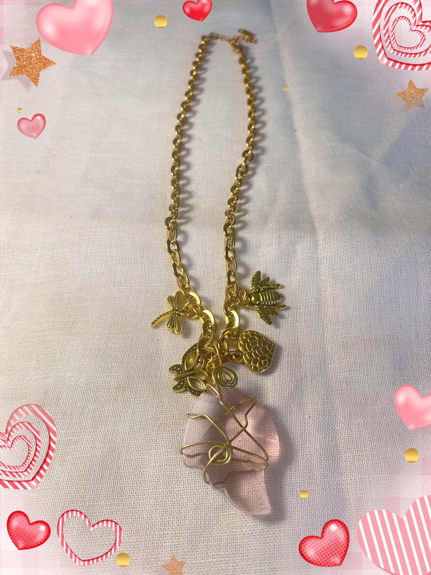 Collier Rosa
