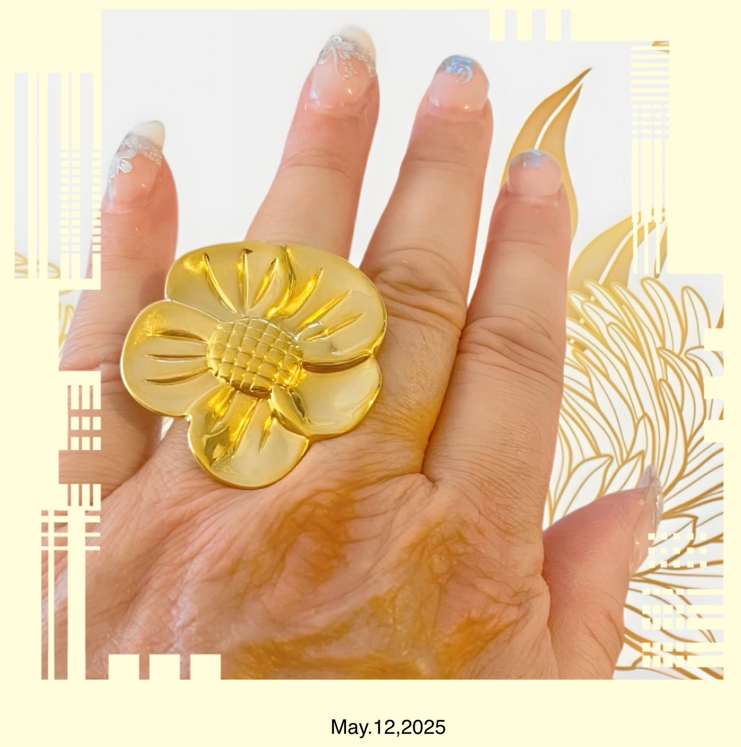Bague Fleur